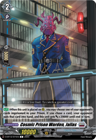 Cosmic Prison Warden, Jailas - D-BT12/074EN