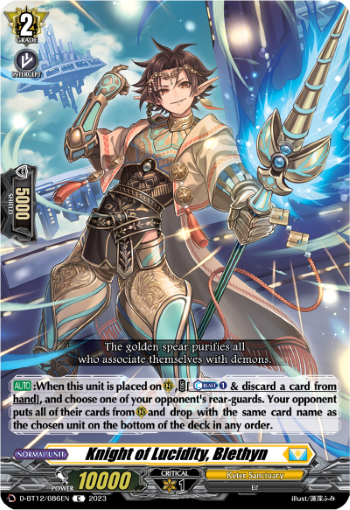 Knight of Lucidity, Blethyn - D-BT12/086EN