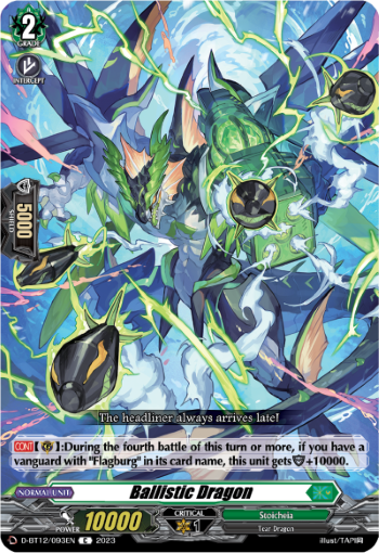 Ballistic Dragon - D-BT12/093EN