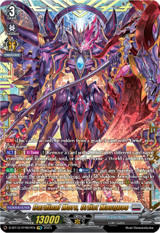 Cardinal Mors, Orfist Masques (FFR) - D-BT12/FFR07EN