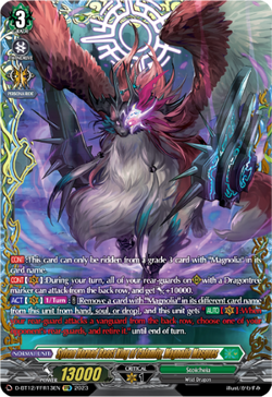 Sylvan Horned Beast King of Calamity, Magnolia Masques (FFR) - D-BT12/FFR13EN
