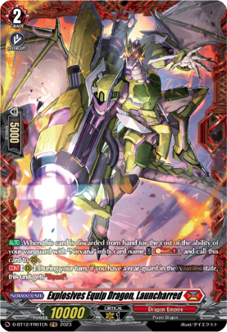 Explosives Equip Dragon, Launcharred (FR) - D-BT12/FR01EN