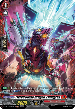 Fierce Strike Dragon, Fillingrex (FR) - D-BT12/FR07EN