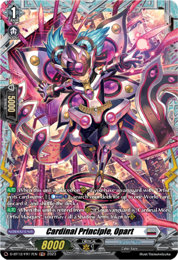 Cardinal Principle, Opart (FR) - D-BT12/FR17EN