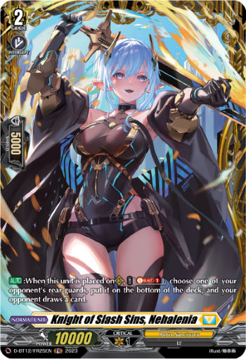Knight of Slash Sins, Nehalenia (FR) - D-BT12/FR25EN