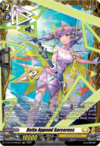 Delta Append Sorceress (FR) - D-BT12/FR26EN