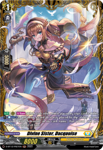 Divine Sister, Dacquoise (FR) - D-BT12/FR27EN