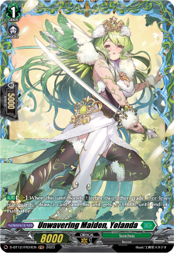 Unwavering Maiden, Yolanda (FR) - D-BT12/FR34EN