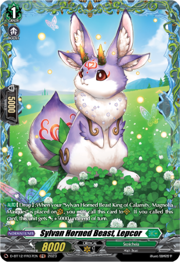Sylvan Horned Beast, Lepcor (FR) - D-BT12/FR37EN