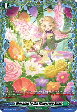 Blessing to the Flowering Buds (FR) - D-BT12/FR39EN