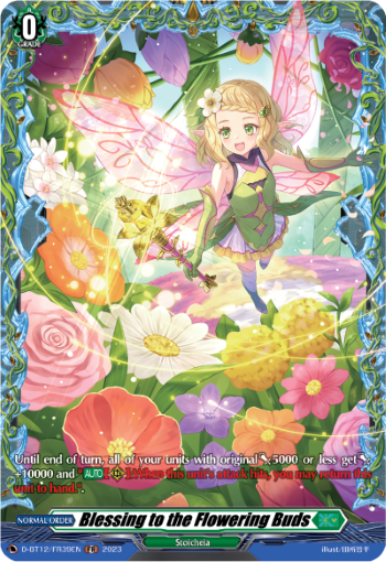 Blessing to the Flowering Buds (FR) - D-BT12/FR39EN