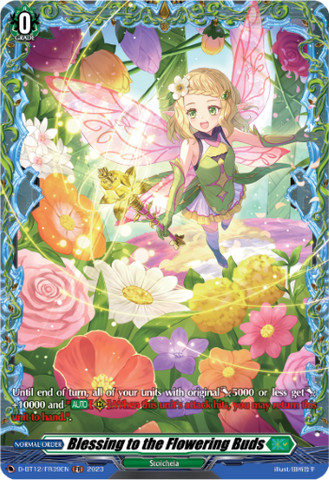 Blessing to the Flowering Buds (FR) - D-BT12/FR39EN