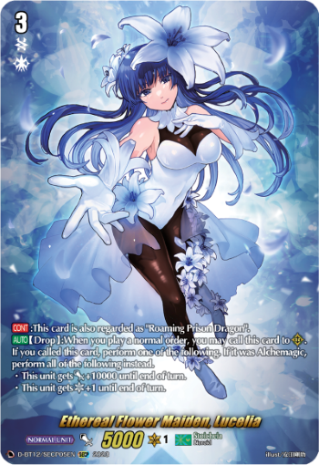 Ethereal Flower Maiden, Lucelia (SECP) - D-BT12/SECP05EN