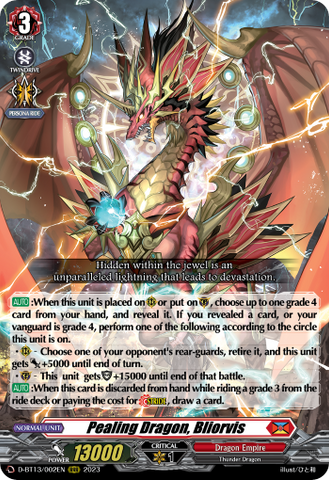 Pealing Dragon, Bliorvis - D-BT13/002EN