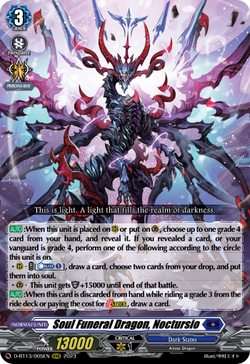 Soul Funeral Dragon, Noctursio - D-BT13/005EN