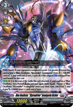 Blue Deathster, "Skyrendriver" Avantgarda Richter - D-BT13/008EN