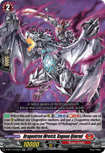 Dragontree Wretch, Ragoon Qimrud - D-BT13/018EN