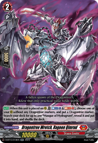 Dragontree Wretch, Ragoon Qimrud - D-BT13/018EN
