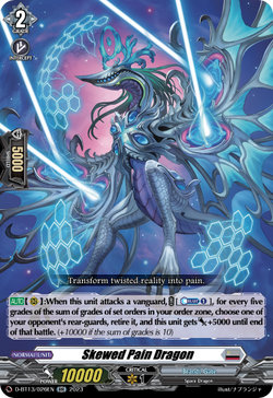 Skewed Pain Dragon - D-BT13/026EN