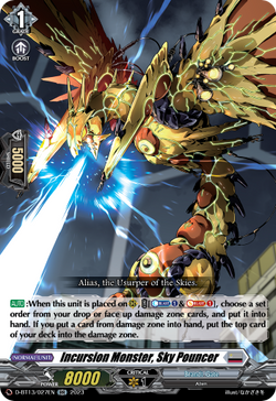 Incursion Monster, Sky Pouncer - D-BT13/027EN