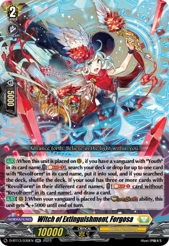 Witch of Extinguishment, Fergosa - D-BT13/030EN