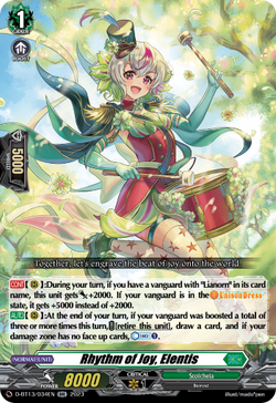 Rhythm of Joy, Elentis - D-BT13/034EN