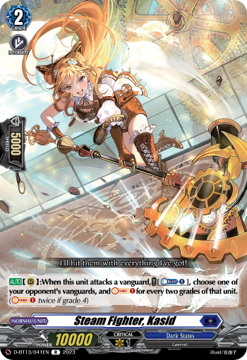 Steam Fighter, Kasid - D-BT13/041EN
