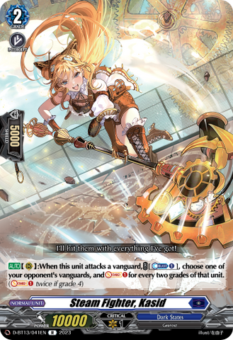 Steam Fighter, Kasid - D-BT13/041EN