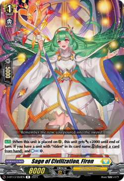 Sage of Civilization, Firon - D-BT13/050EN