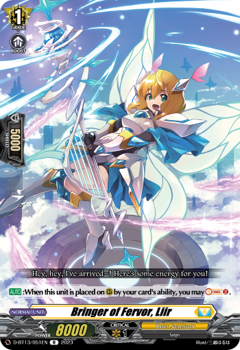Bringer of Fervor, Liir - D-BT13/051EN