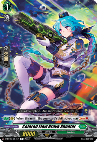Colored Flow Brave Shooter - D-BT13/054EN