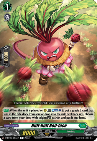 Huff-huff Red-face - D-BT13/055EN