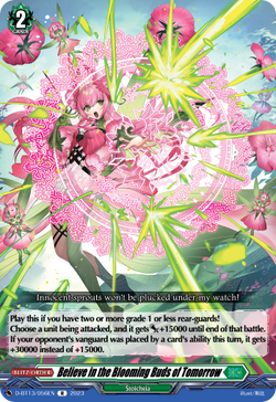 Believe in the Blooming Buds of Tomorrow - D-BT13/056EN