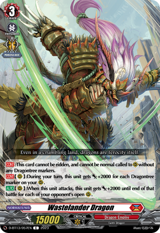 Wastelander Dragon - D-BT13/057EN
