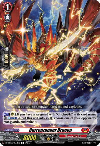 Currenzapper Dragon - D-BT13/062EN