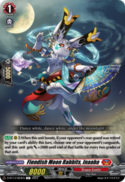 Fiendish Moon Rabbits, Inaaba - D-BT13/063EN