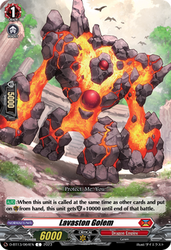 Lavaston Golem - D-BT13/064EN
