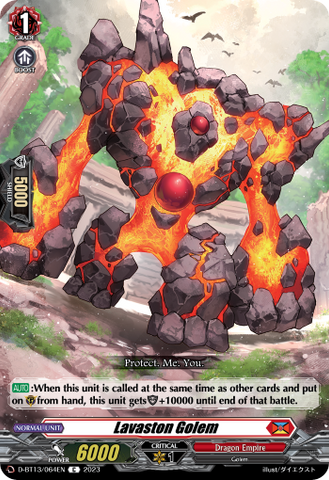 Lavaston Golem - D-BT13/064EN