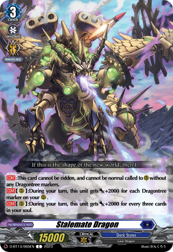 Stalemate Dragon - D-BT13/065EN