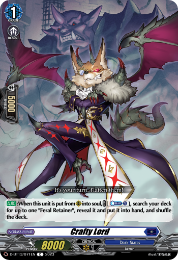Crafty Lord - D-BT13/071EN