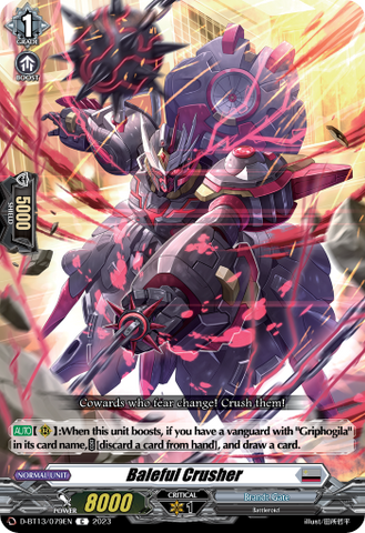 Baleful Crusher - D-BT13/079EN