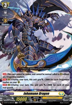 Inhumane Dragon - D-BT13/081EN