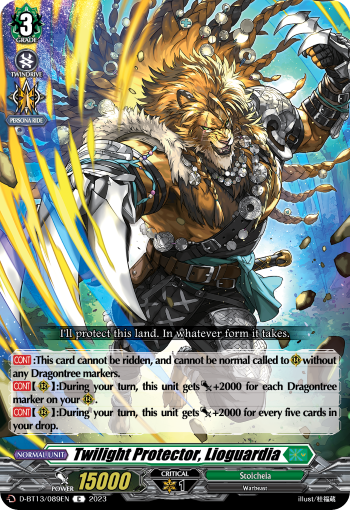 Twilight Protector, Lioguardia - D-BT13/089EN