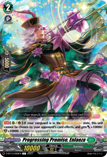 Progressing Promise, Enlaeza - D-BT13/090EN