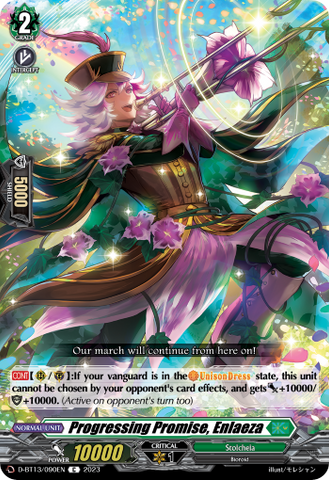Progressing Promise, Enlaeza - D-BT13/090EN