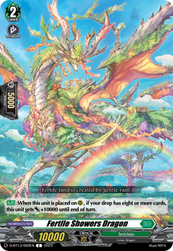 Fertile Showers Dragon - D-BT13/092EN