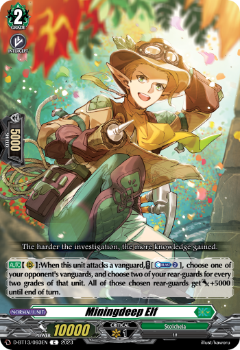Miningdeep Elf - D-BT13/093EN
