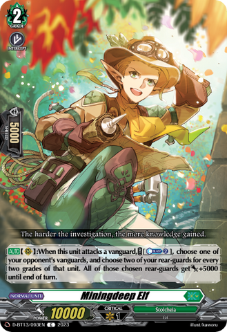 Miningdeep Elf - D-BT13/093EN