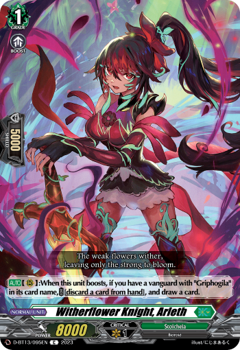 Witherflower Knight, Arleth - D-BT13/095EN