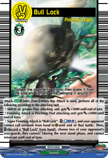 Bull Lock - D-BT13/EX12EN